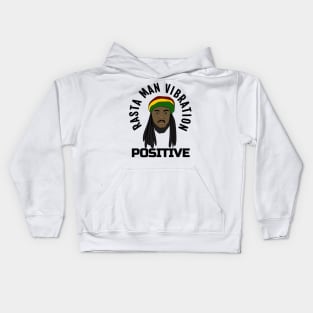 Positive vibration, Rastafari, Ethiopian, Reggae, Rasta Kids Hoodie